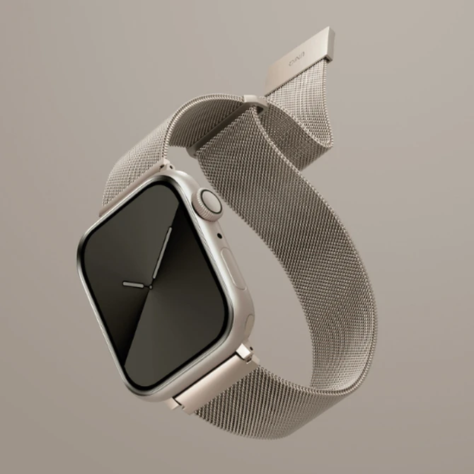 Dây đeo Apple Watch 38/40/41 mm UNIQ Dante Milan Mesh Steel Strap