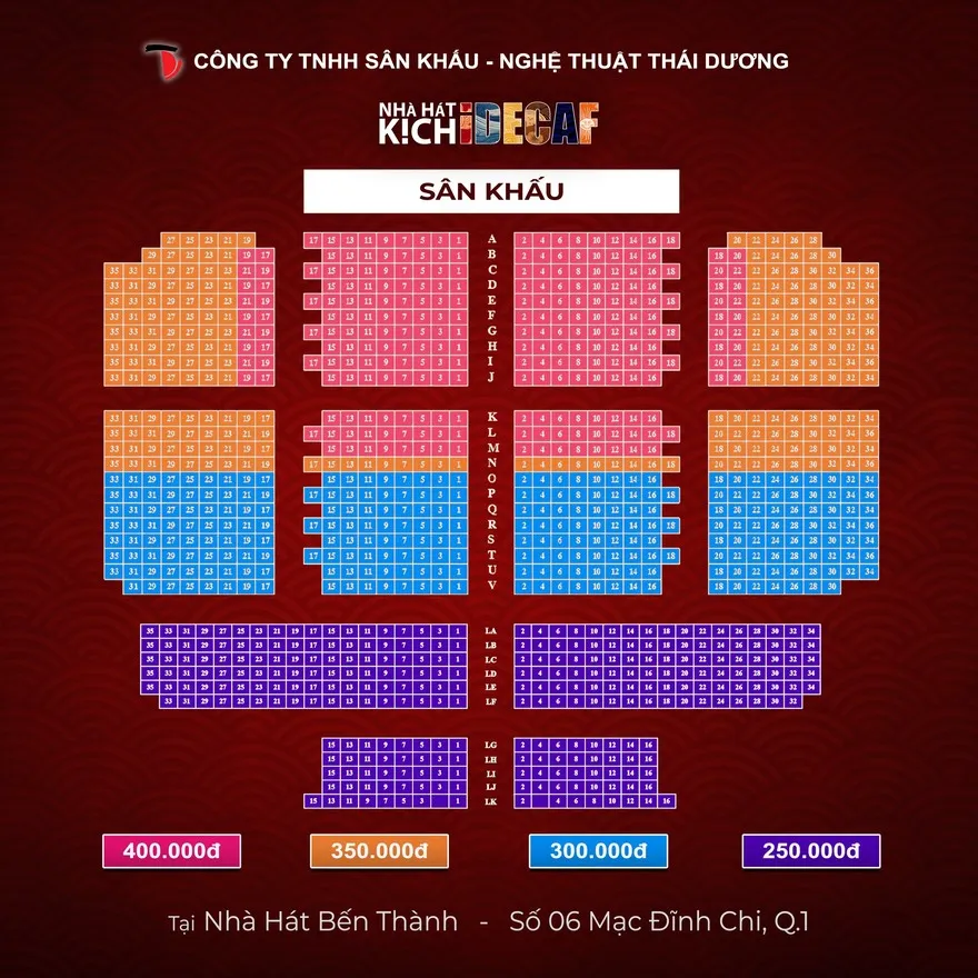 Lịch diễn, cách mua vé NXNX 36 - Hậu Duệ Thần Mặt Trời