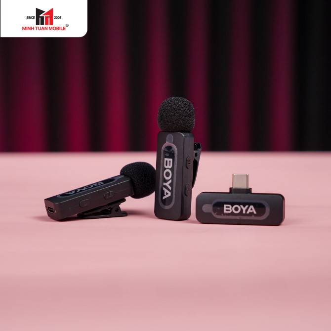 Micro không dây Boya BY-V20 v2.0