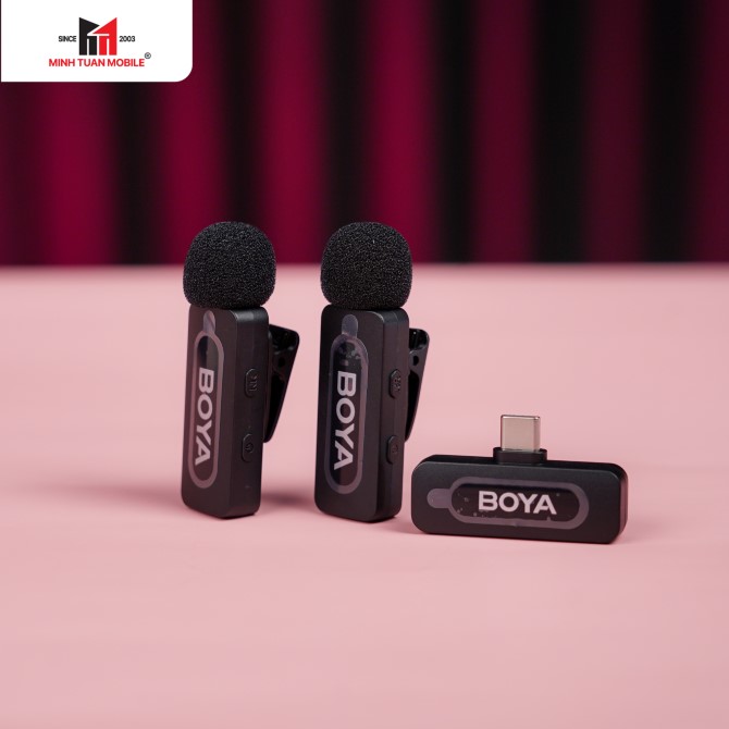 Micro không dây Boya BY-V20 v2.0
