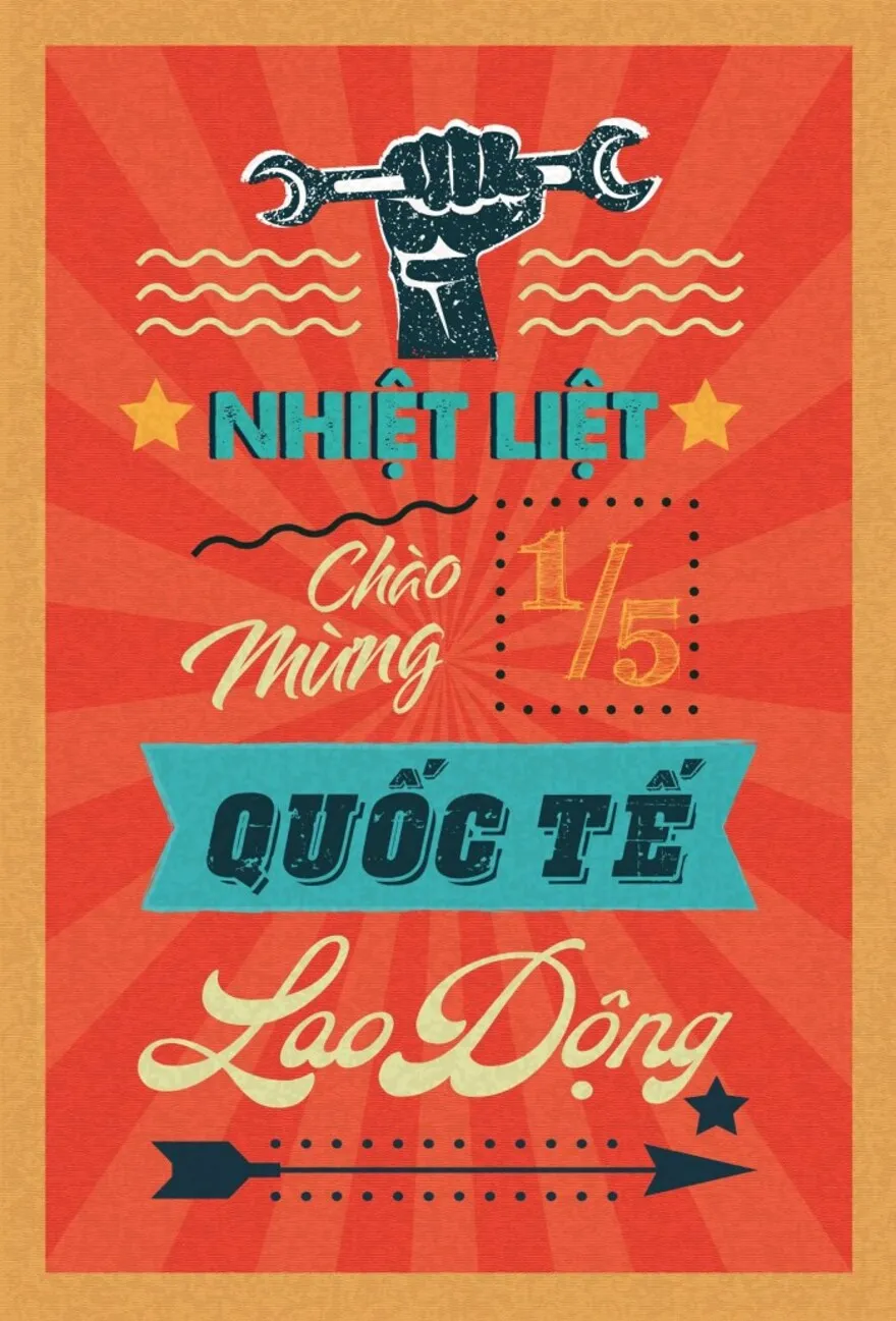 Lưu ngay bộ hình nền mừng ngày 1/5 cho điện thoại