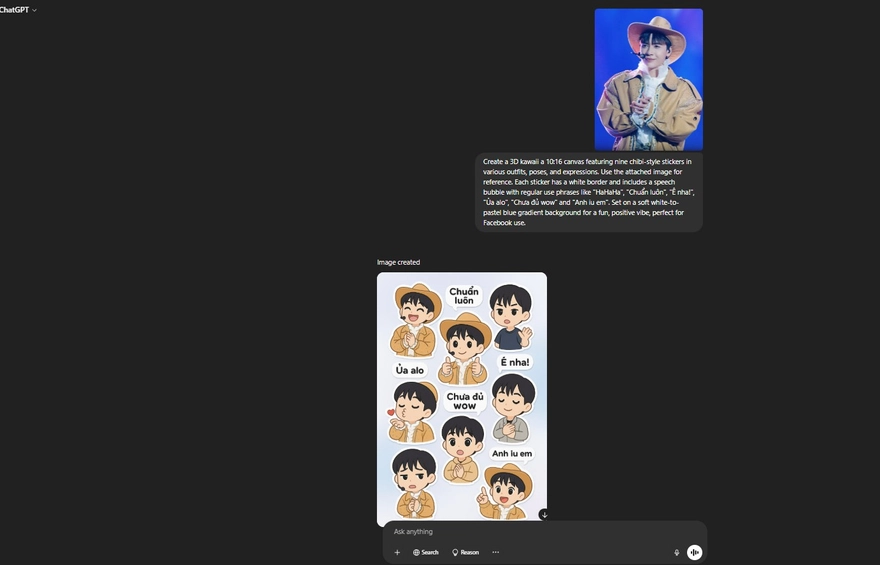 Cách tạo bộ emoji cá nhân bằng ChatGPT