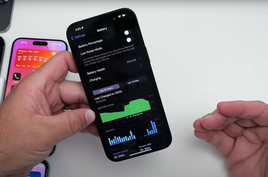 Review nhanh iOS 18.5 Beta 4: Thời lượng pin và hiệu năng