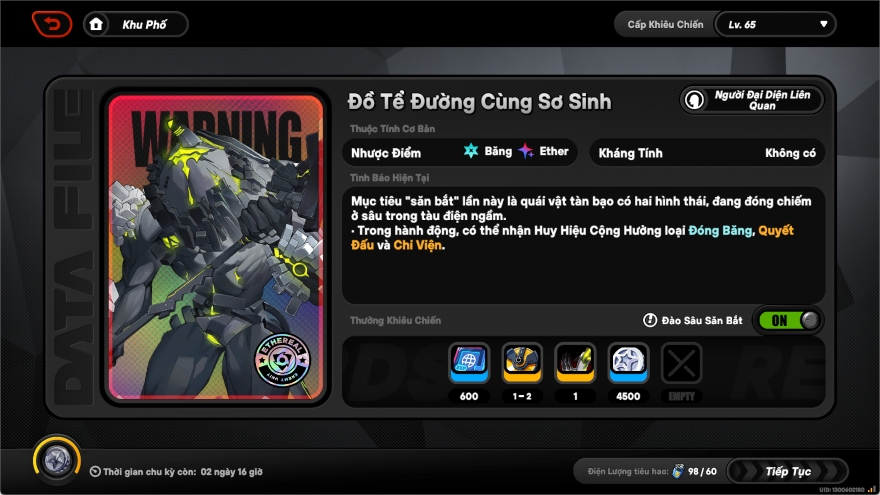 ZZZ - Các nguyên liệu cần farm trước cho Hugo Vlad