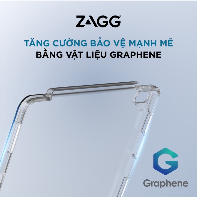 Bao da iPad Air 11 inch (Air 7/6/5/4) ZAGG Crystal Palace Folio