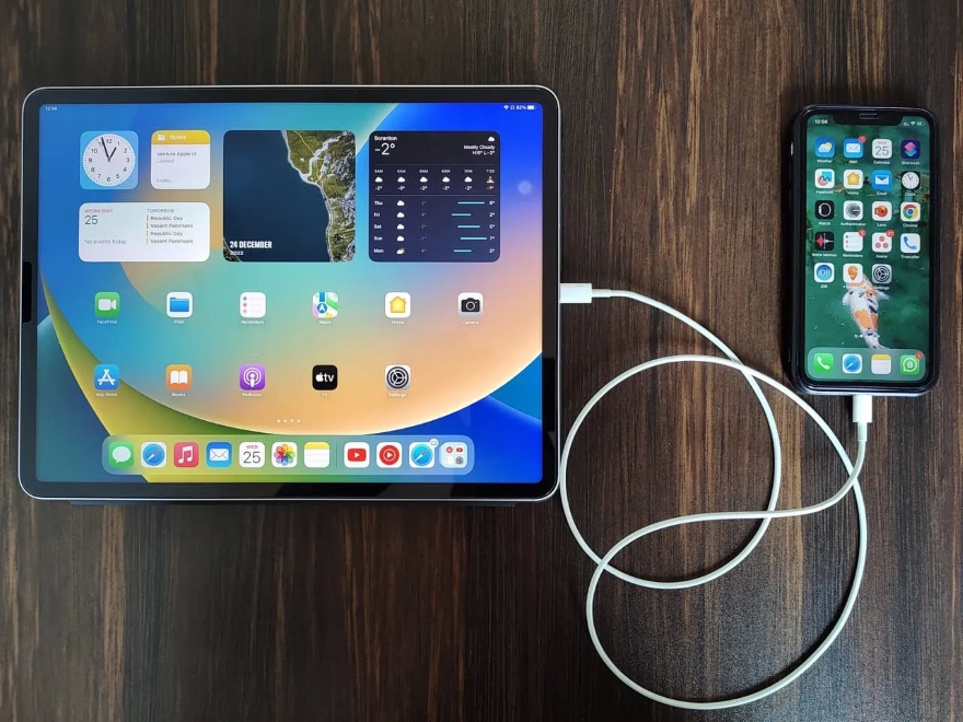 Cách chuyển video từ iPhone sang iPad qua cáp USB