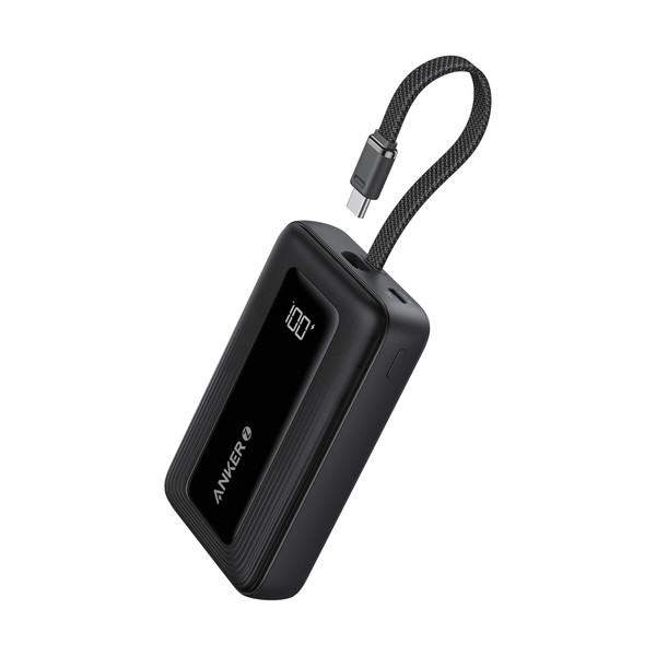 Pin sạc dự phòng Anker Zolo 10.000 mAh 30W tích hợp cáp sạc