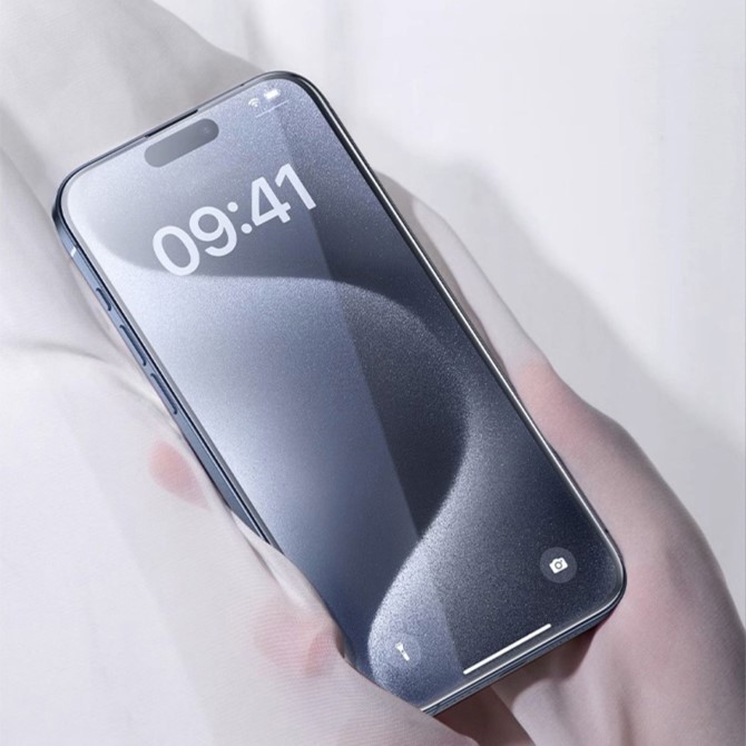 Cường lực chống vân tay iPhone 16 Pro Max Mipow Kingbull HD Premium Silk