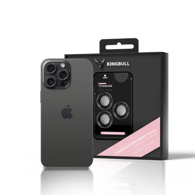 Dán bảo vệ camera iPhone 16 Pro/16 Pro Max Mipow Titanshield