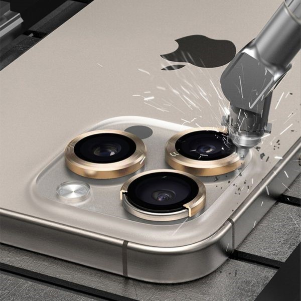 Dán bảo vệ camera iPhone 16 Pro/16 Pro Max Mipow Titanshield