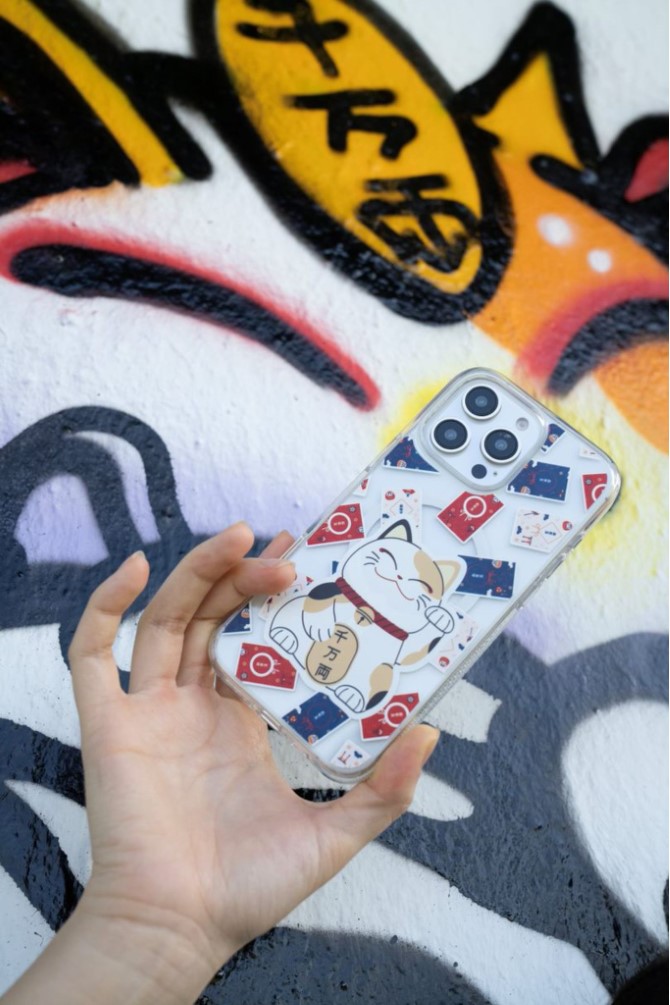 Ốp lưng Magsafe iPhone 16 Pro Max ZAGG Novelty Neko