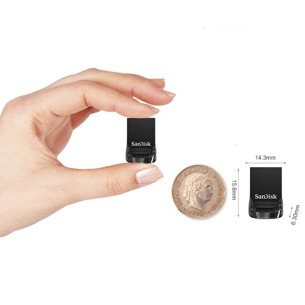 USB 3.1 Gen 1 Sandisk Ultra Fit SDCZ430 32GB 130MB/s (SDCZ430-032G-G46)