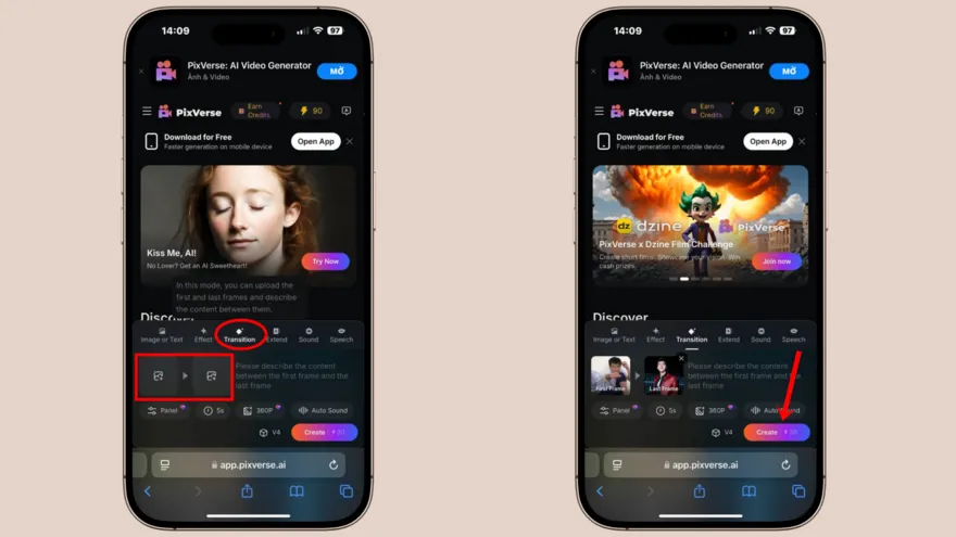 Cách tạo video AI chuyển động vui nhộn trên TikTok