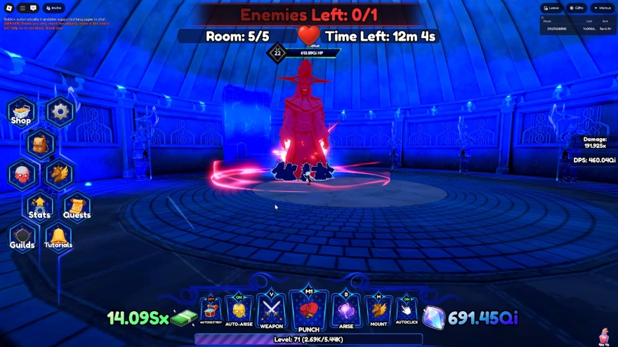 cách đánh bại Statue of God trong Arise Crossover