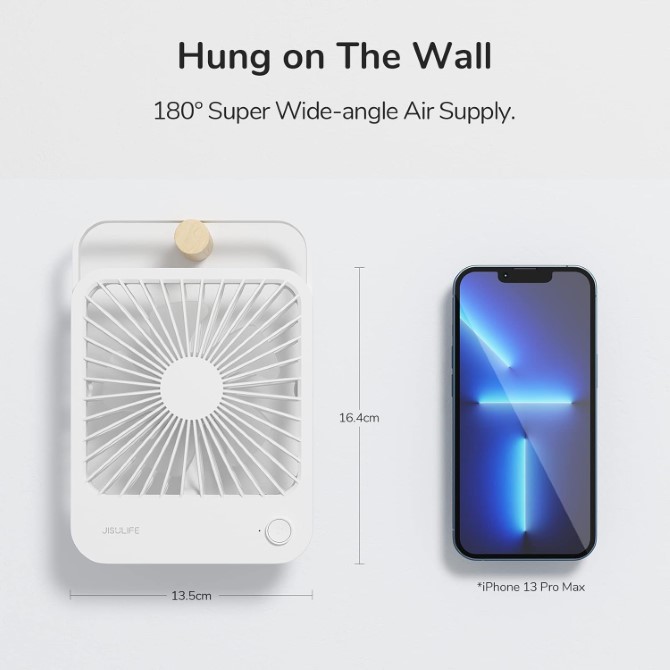 Quạt để bàn JisuLife FA26A 2000 mAh