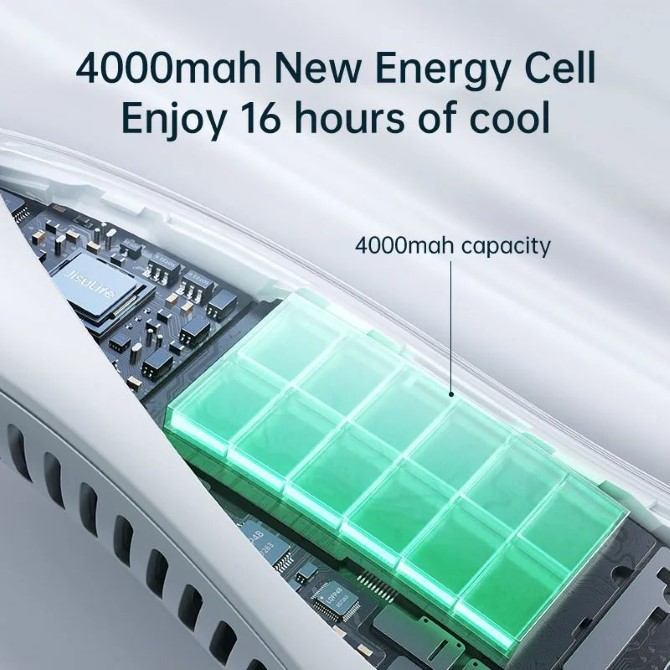 Quạt đeo cổ JisuLife FA14 4000 mAh