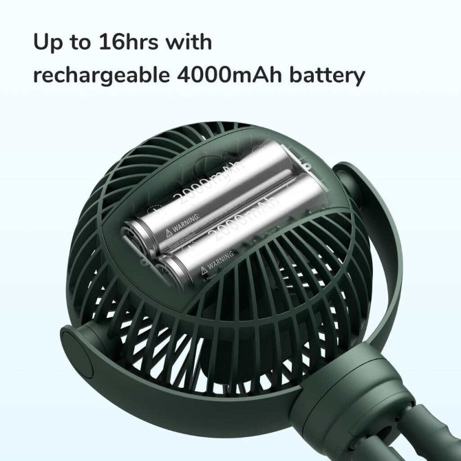 Quạt kẹp đa năng JisuLife Mini FA40 4000mAh