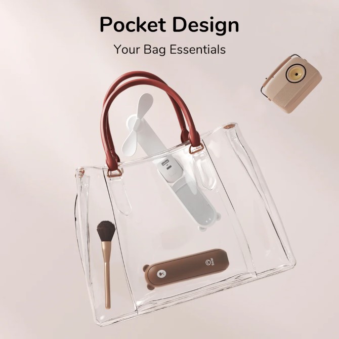 Quạt cầm tay mini 3in1 JisuLife F8 2000 mAh