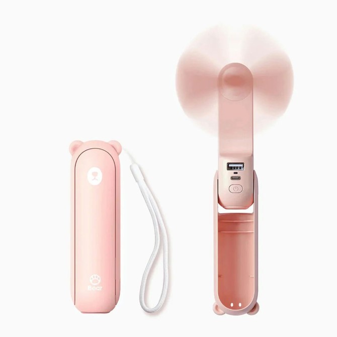 Quạt cầm tay mini 3in1 JisuLife F8 2000 mAh