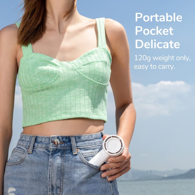 Quạt cầm tay mini JisuLife FA42 2000 mAh