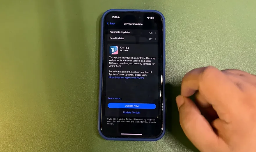Đánh giá nhanh iOS 18.5 bản chính thức