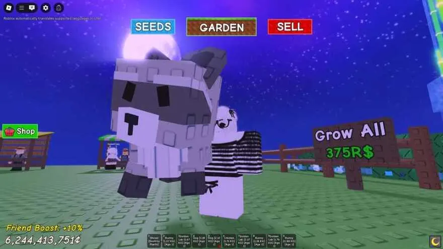 Grow A Garden: Xếp hạng thú cưng đáng sở hữu nhất