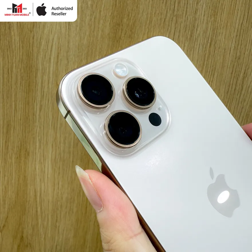 Tặng 15 suất giảm giá iPhone 16 Pro Max mỗi ngày tại Minh Tuấn Mobile