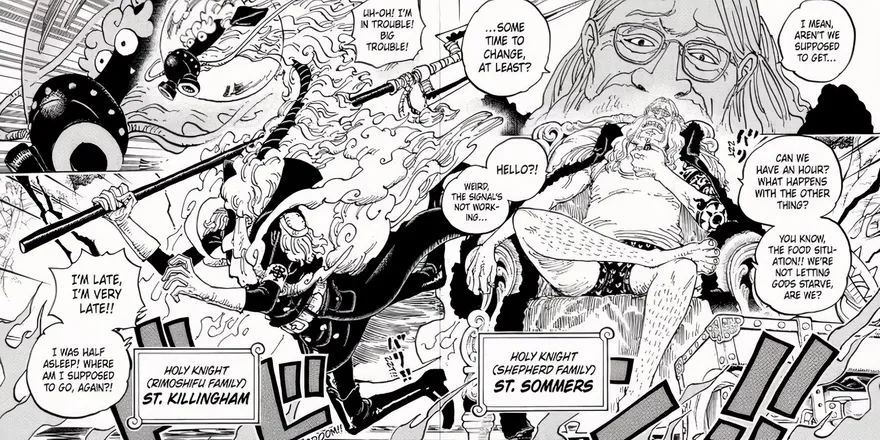 Dự đoán One Piece chap 1149: Hình xăm của Thánh Hiệp Sĩ Summer