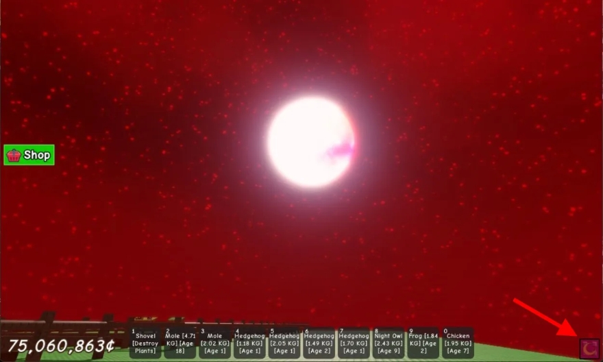 Cách nhận Bloodlit Mutation rong Grow a Garden Roblox