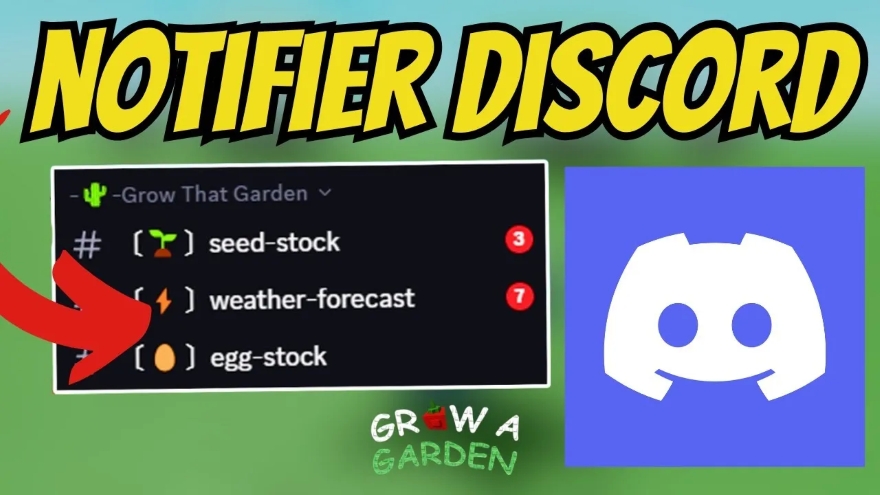 Grow a Garden Weather Notifier