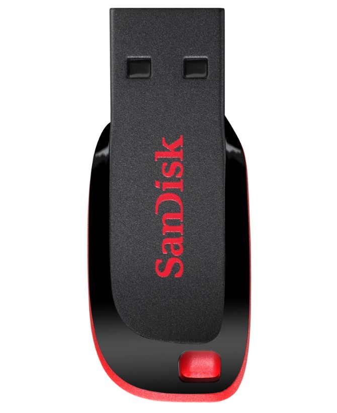 USB 2.0 SanDisk Cruzer Blade SDCZ50 64GB 20MB/s (SDCZ50-064G-B35)