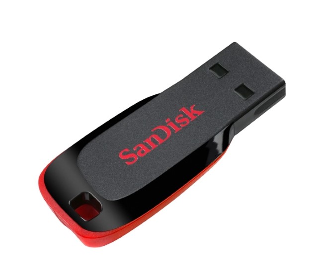 USB 2.0 SanDisk Cruzer Blade SDCZ50 64GB 20MB/s (SDCZ50-064G-B35)
