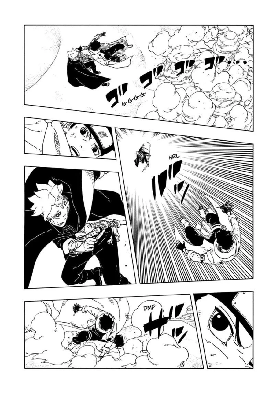 Spoiler Boruto chap 102