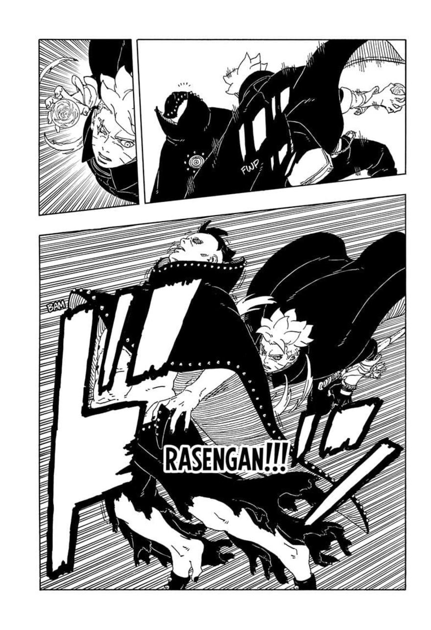 Spoiler Boruto chap 102