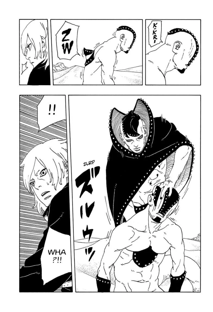 Spoiler Boruto chap 102