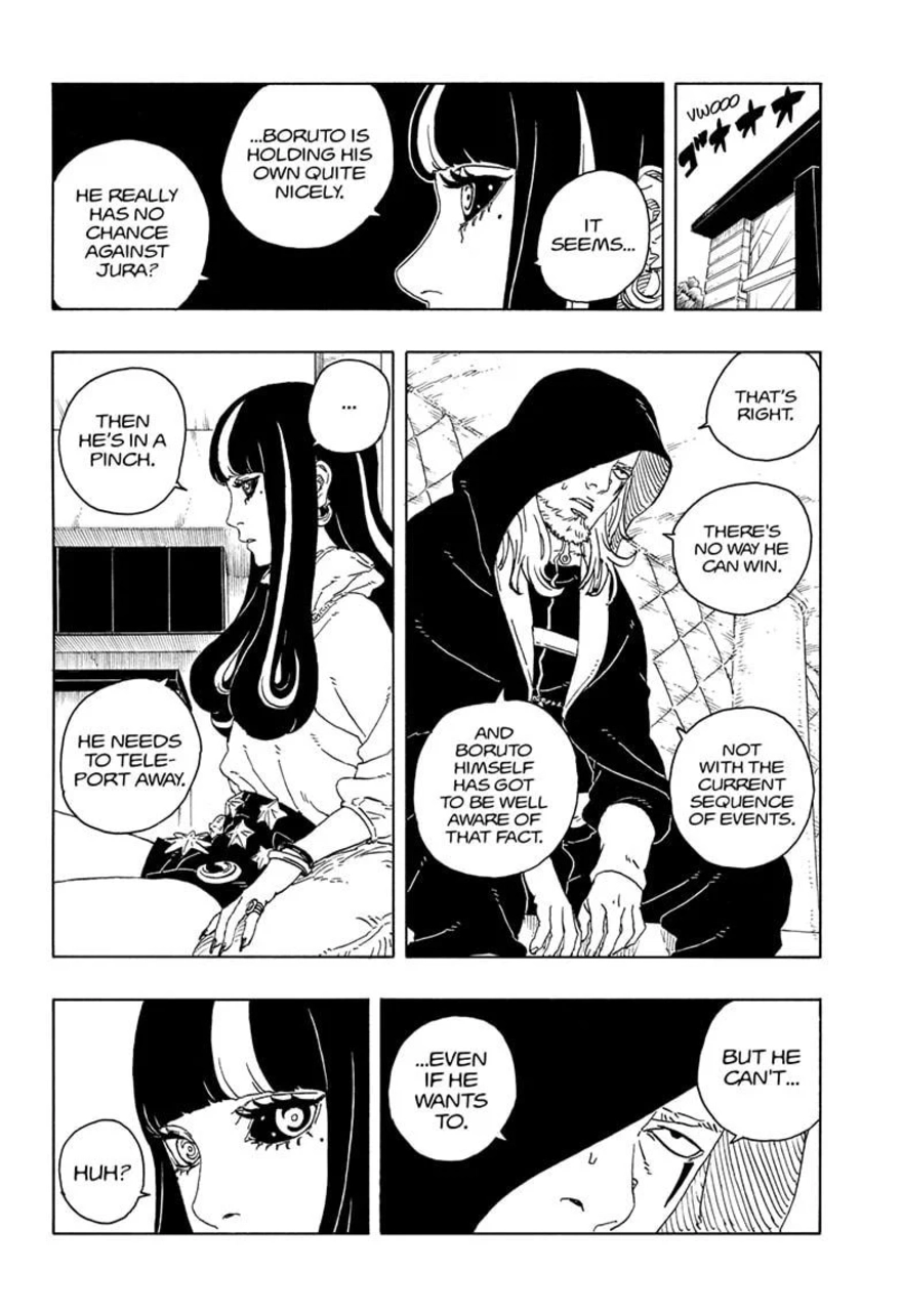 Spoiler Boruto chap 102