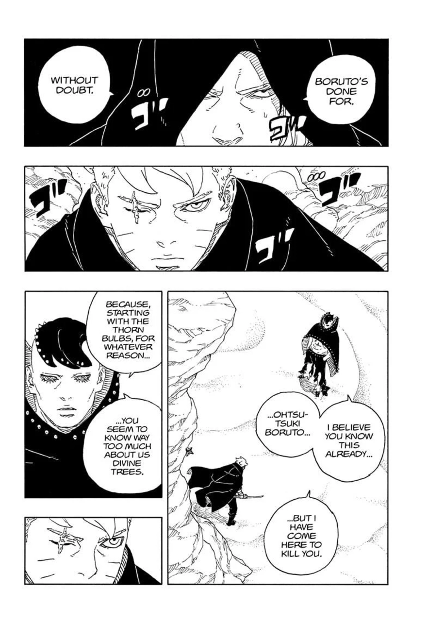 Spoiler Boruto chap 102