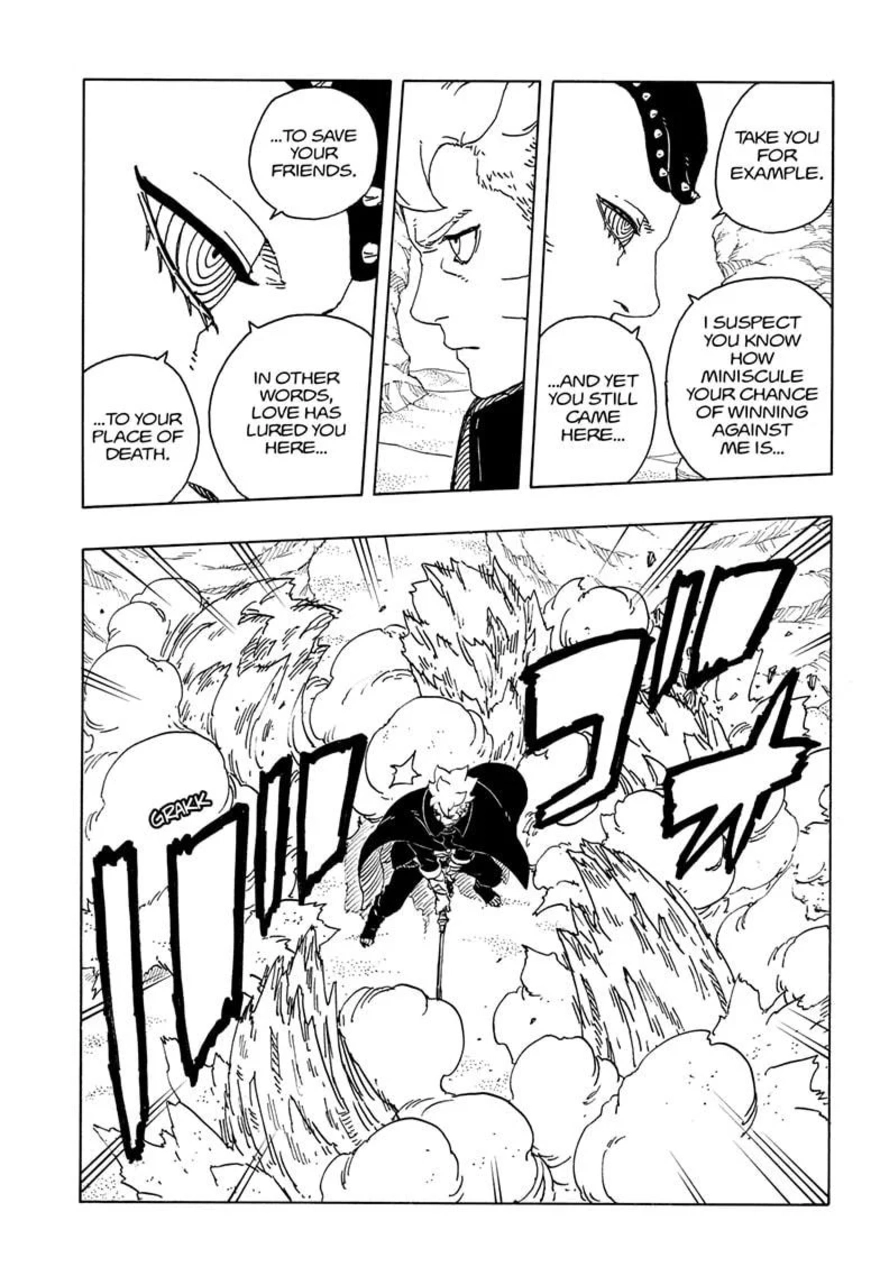 Spoiler Boruto chap 102