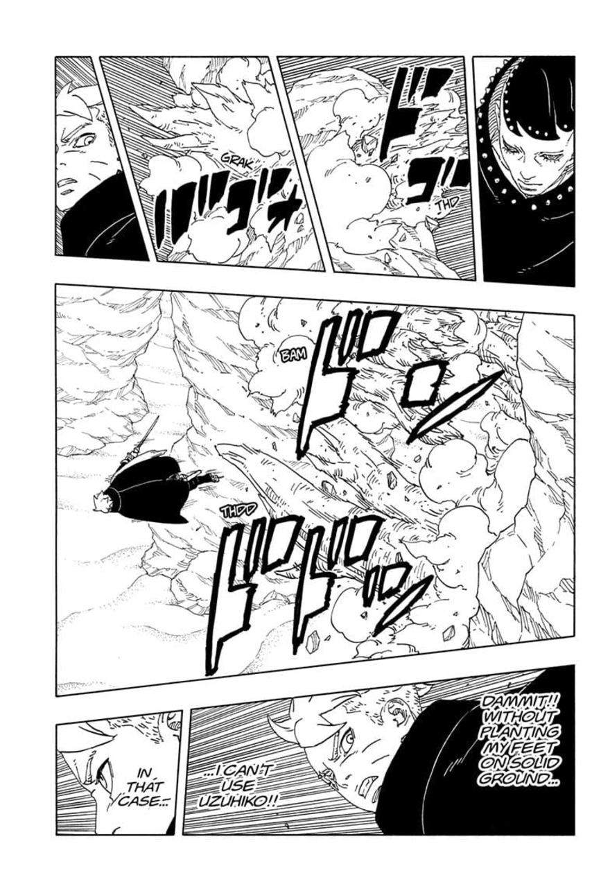 Spoiler Boruto chap 102