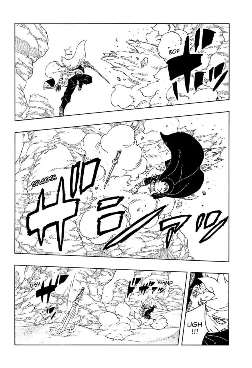 Spoiler Boruto chap 102
