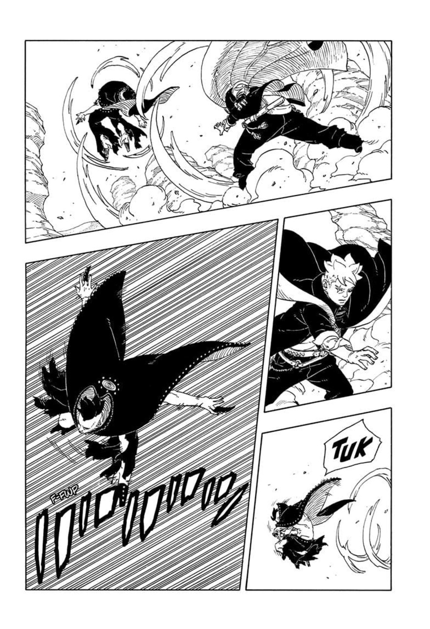 Spoiler Boruto chap 102