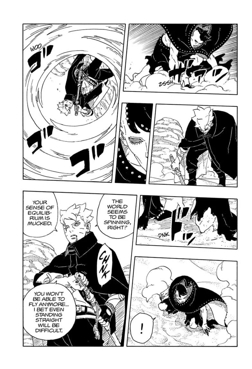 Spoiler Boruto chap 102