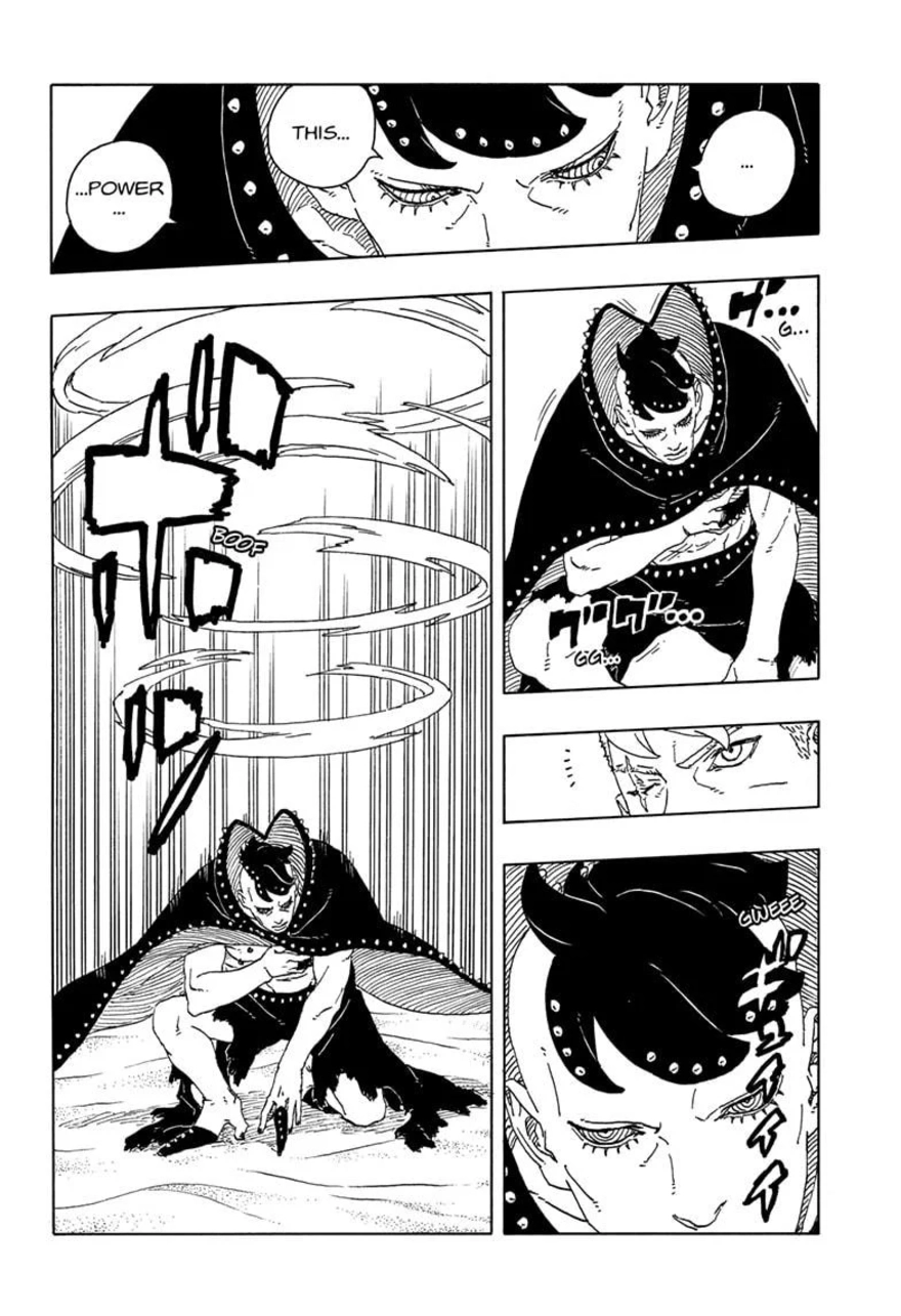 Spoiler Boruto chap 102