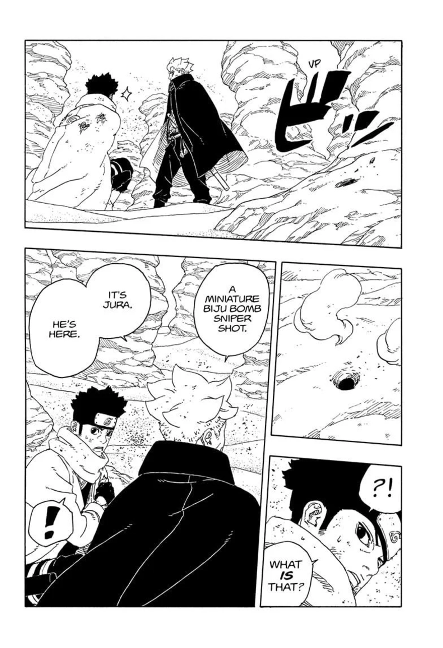 Spoiler Boruto chap 102