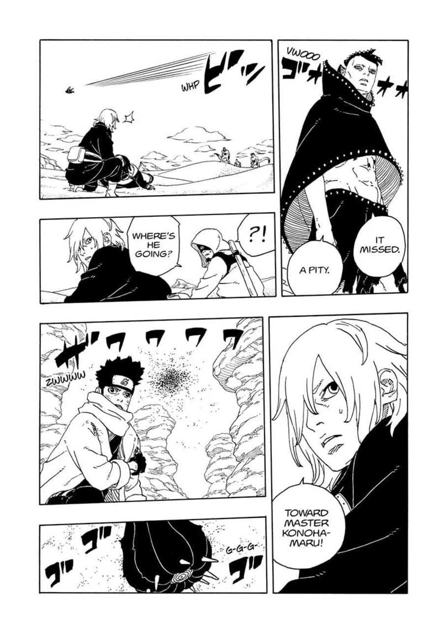 Spoiler Boruto chap 102