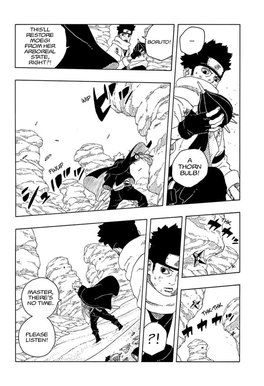 Spoiler Boruto chap 102