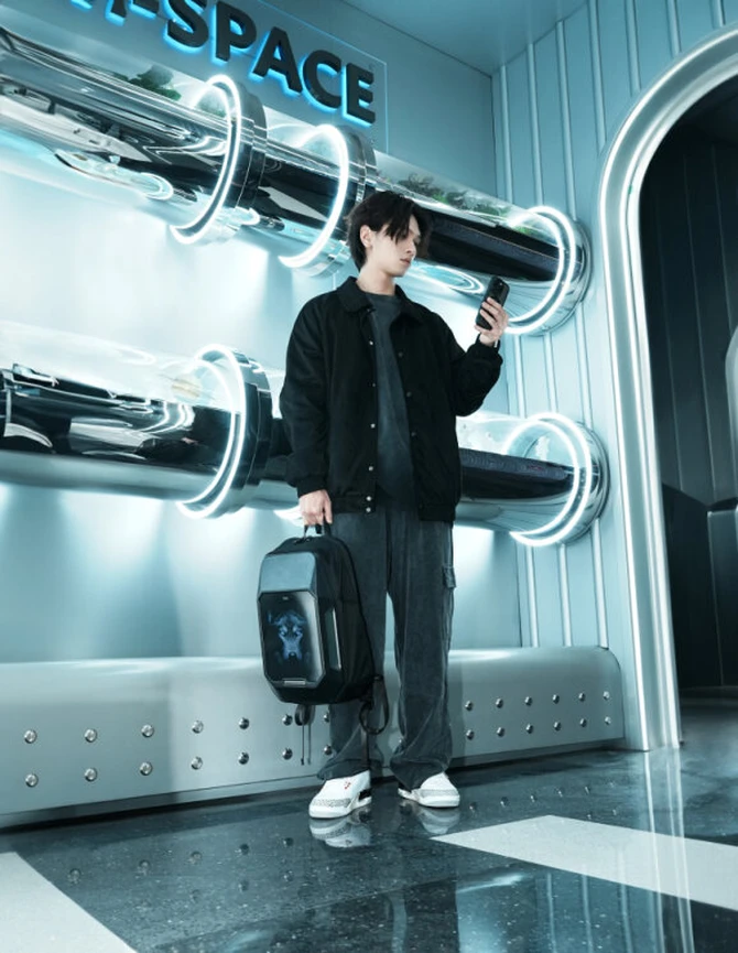 Balo màn hình LED Divoom Cyberbag Pixel Art