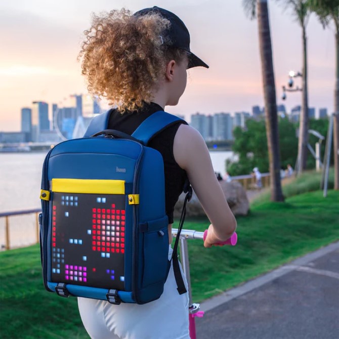 Balo màn hình LED Divoom Pixoo Backpack-S