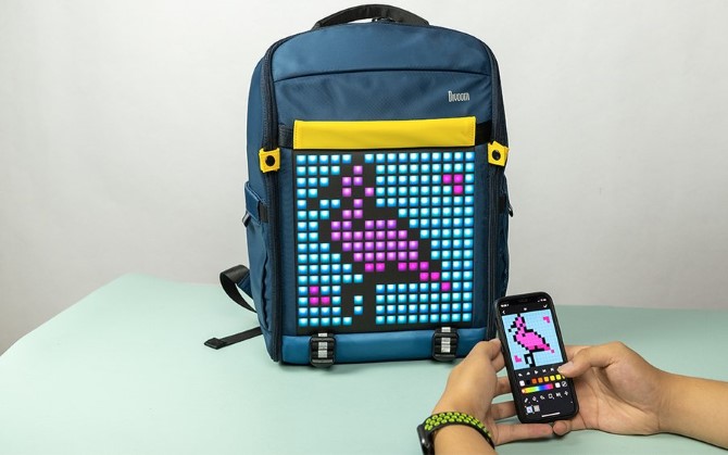 Balo màn hình LED Divoom Pixoo Backpack-S