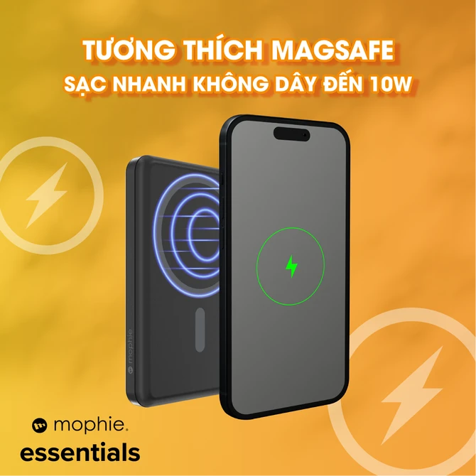 Pin sạc dự phòng Mophie Essentials Snap+ 5.000 mAh